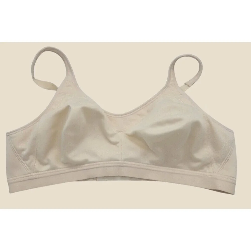 Playtex Wireless Bra 4159 Comfort Mesh Full Coverage Minimalist Beige 40C